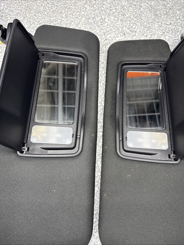 2021-2025 ACURA TLX FRONT SUNVISORS SUN VISORS BLACK
