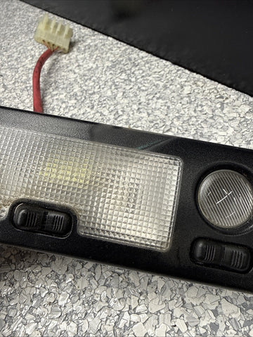 OEM 94-99 BMW E36 325 328 M3 Front Interior Dome Light Reading Lamp *Smudge