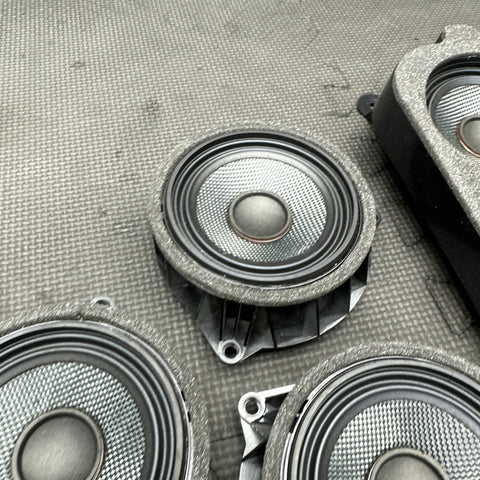 14-19 BMW F15 X5 F85 X5M HARMAN KARDON SPEAKERS WOOFERS TWEETERS DOOR ROOF SET