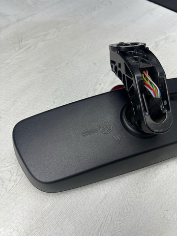 BMW 01-06 E46 M3 Auto Dimming Rear View Mirror SOS Homelink 51167115777 *Imperfe