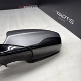 13-16 BMW F10 M5 LEFT DRIVER SIDE MIRROR NO CAMERA SAPPHIRE BLACK OEM