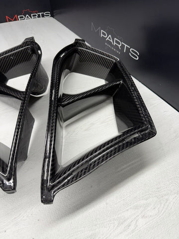 BMW G80 M3 G82 G83 M4 21-26 Carbon Fiber MP Style Bumper Air Ducts