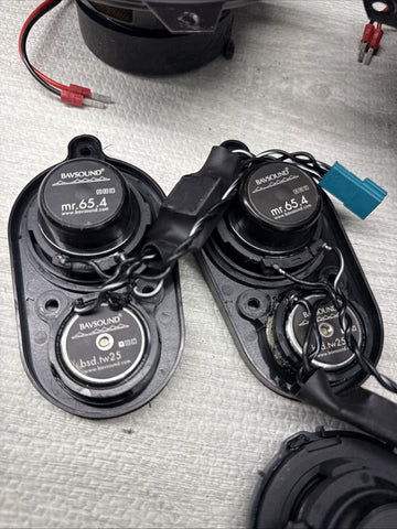 01-06 BMW E46 M3 Coupe Only Upgraded Speakers Bavsound Set