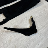 15-19 Ferrari 488 Spider OEM Suede Headliner Panels Trims Set *Broken tabs*