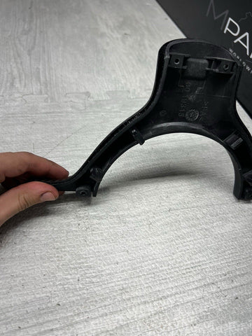 BMW E46 M3 01-06 Carbon Fiber Steering Wheel Lower Trim