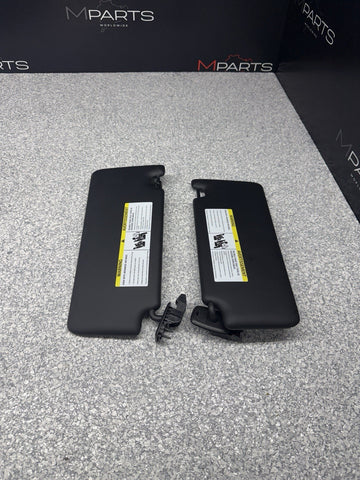 19-24 OEM BMW G20 G80 330 M340 M3 Interior Sun Visors Black
