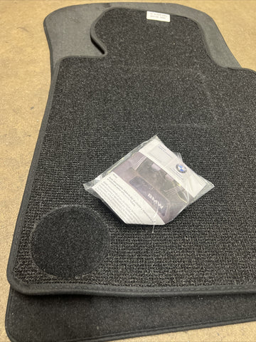 NEW Genuine 01-06 BMW E46 M3 Coupe Carpets Floor Mats Black Front & Rear
