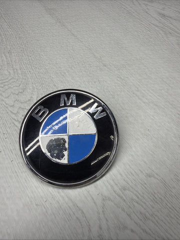 01-06 BMW E46 M3 CONVERTIBLE TRUNK EMBLEM LOGO BADGE OEM *Faded*