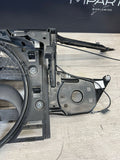(PICKUP ONLY) BMW E46 M3 01-06 FRONT CLIP RADIATOR SUPPORT AUX FAN ORIGINAL