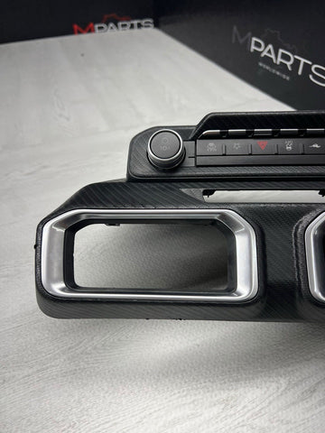 2024 - 2025 FORD MUSTANG DASH DASHBOARD CENTER BEZEL TRIM W/ AIR VENT GRILLE OEM