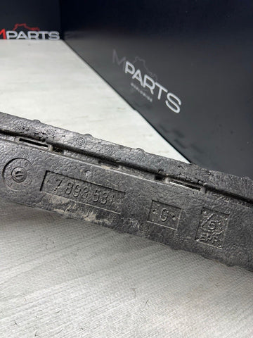 02-06 BMW E46 M3 Front Bumper Rebar Styro Foam Support Incomplete