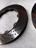 BMW 5x120 Rear Discs Brakes Rotors Stoptech Stop Tech 355mm