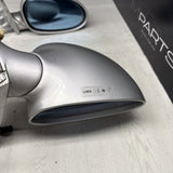 01-06 BMW E46 M3 Side View Door Mirrors Pair Titan Silver *Notes*