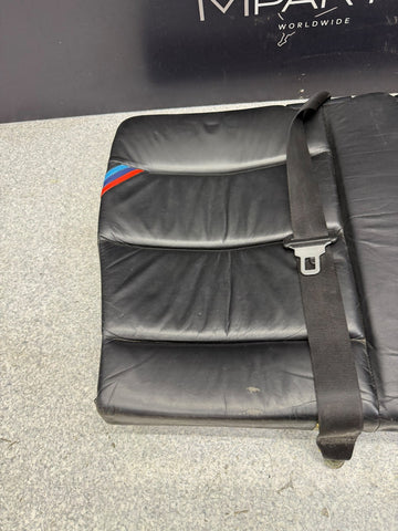 95-99 BMW E36 M3 Rear Folding Seat Backrest Pair Black Nappa Set OEM *Notes*
