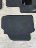 Used Genuine 2008-2013 BMW E92 M3 Carpets Floor Mats Black Front & Rear