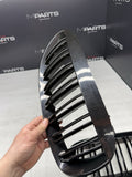 Gloss Black Front Kidney Grilles Grills 2004-2010 BMW E63 E64 645Ci 650i M6