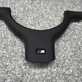 NEW 01-06 BMW E46 M3 Lower Steering Wheel Trim Cover Plate Leather
