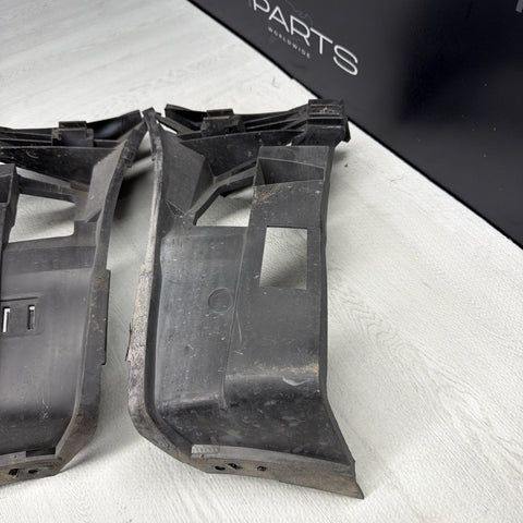 01-06 BMW E46 M3 FRONT BUMPER COVER GUARDS BRACKETS 2695247