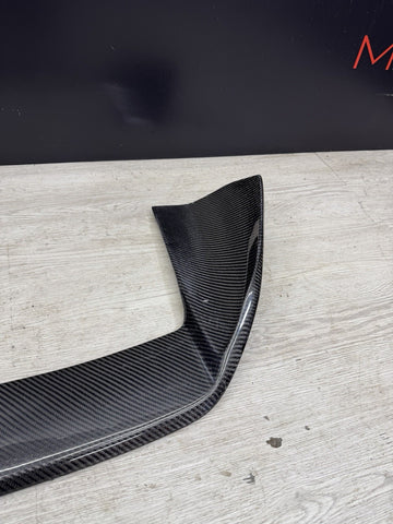 Real Carbon Fiber Rear Roof Spoiler Top Wing BMW X5 X5M F95 SUV 2020-2024
