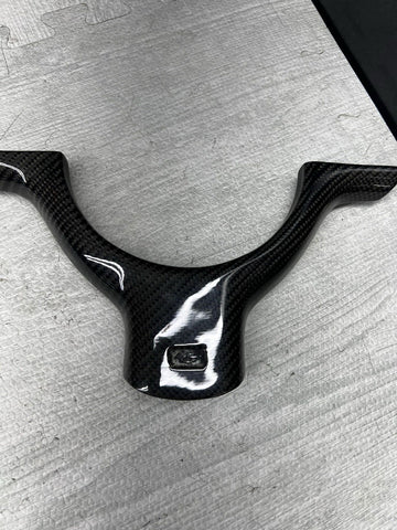 BMW E46 M3 01-06 Carbon Fiber Steering Wheel Lower Trim