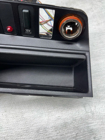 92-99 BMW E36 323 325 328 M3 Front Center Console Switch Tray Storage Black
