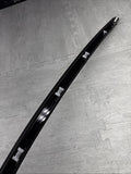 BMW 21-26 G82 M4 Coupe Right Passenger Door Glass Roof Molding Gloss Black OEM