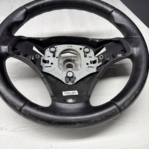 OEM Genuine BMW 08-13 E90 E92 E93 M3 Leather Steering Wheel DCT *Worn*