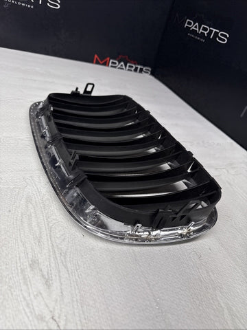 06-14 BMW E70 E71 X5 X6 Front Left & Right Grille Air Vent Trim Set Assy OEM