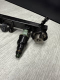 BMW 96-99 E36 M3 S52 Black Fuel Rail + Injectors
