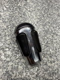2004-2006 BMW E46 M3 SMG GEAR SHIFT KNOB NAPPA BLACK LEATHER / CHROME OEM