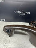 01-06 BMW E46 M3 Convertible Interior Armrests Trim Set Titan Shadow Grey