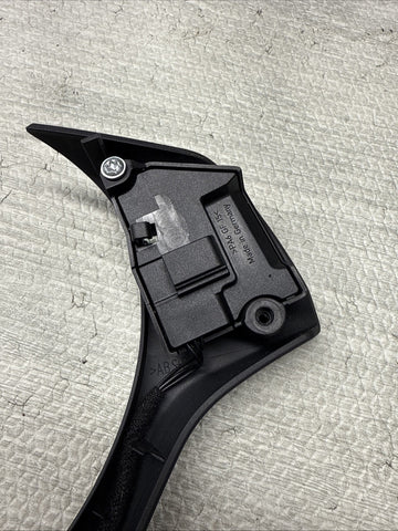 08-13 BMW E90 E92 E93 M3 Lower Steering Wheel Trim Cover Plate Black + Buttons