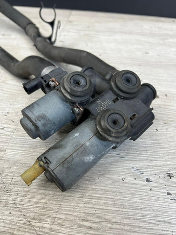 01-06 BMW E46 M3 WATER HEATER VALVE COOLANT PUMP + HOSES S54 OEM 8369807