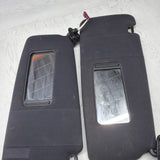 BMW E46 M3 01-06 Coupe Set Left Right Sun Visor Shade Black Pair OEM *Notes*