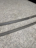 BMW E46 325 330 M3 Roof Rails Moldings Trims Pair Coupe OEM