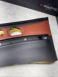 08-13 BMW E93 M3 Convertible Rear Right Door Card Panel Trim Fox Red