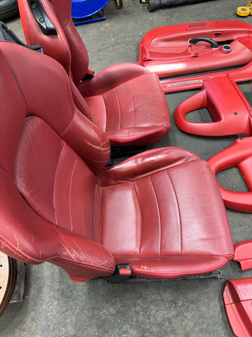 Honda S2000 S2K Full OEM Genuine Garnish Red Interior