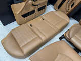 BMW 00-03 E39 M5 Sedan Front & Rear Seats Leather Heated Caramel