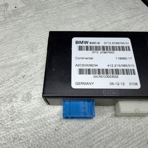 2011-2013 BMW E90 E92 E93 M3 EDC-K SUSPENSION CONTROL MODULE OEM 3715 678879001