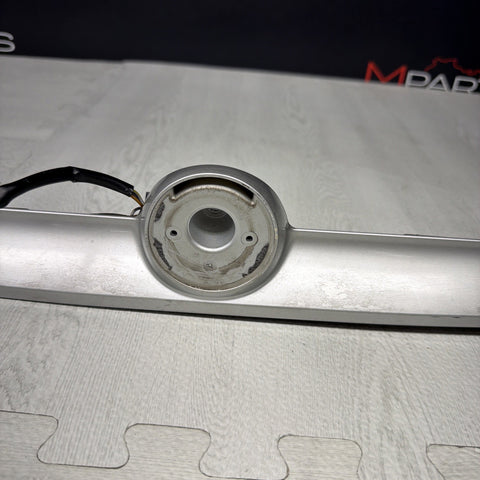 01-06 BMW E46 M3 Convertible Trunk Lid Grip Key Deck Handle Titan Silver