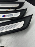18-23 OEM BMW F90 M5 Door Sills Illuminated Covers Trims Scuff Plates SET