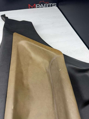 BMW OEM E36 M3 95-99 Right Passenger Rear Magma Leather Door Card Panel 2489025