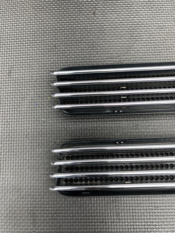 01-06 BMW E46 M3 OEM Left Right Fender Vent Grilles Grills Trim *No Badges*