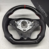 08-13 BMW E90 E92 E93 M3 OHC Carbon fiber Steering Wheel Red Stitched DCT