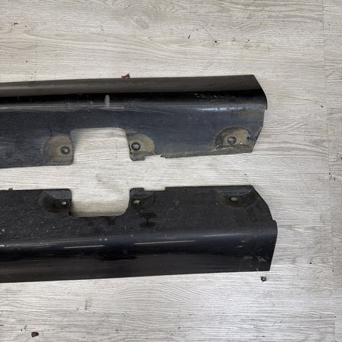 01-06 BMW E46 M3 Rocker Panel Side Skirts OEM Jet Black *Notes*