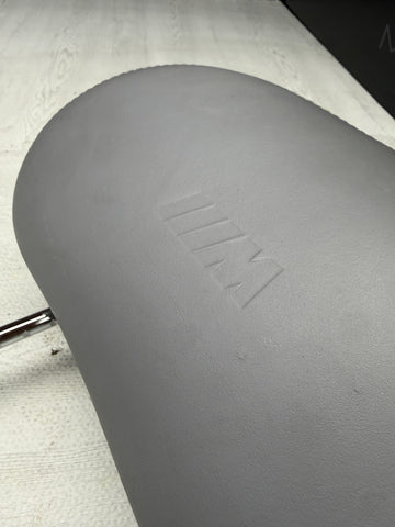 BMW E46 M3 01-06 Front Seat Headrest Head Rest Gray OEM