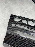 BMW Radio HVAC Climate Control Center Trim 5 Series E60 M5 OEM Carbon Fiber