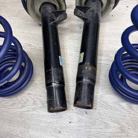 01-06 BMW E46 M3 Sachs Front Rear Suspension Struts Shocks HR Lowering Springs