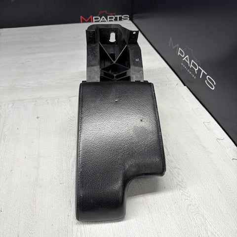 01-06 BMW E46 M3 Center Console Armrest Arm Rest Black Leather *Notes*