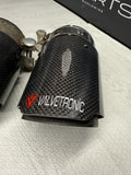 Valvetronic Designs 76mm Carbon Fiber Exhaust Tips Universal